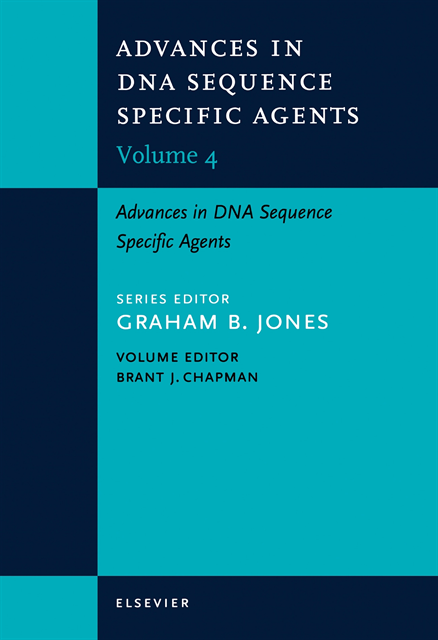 B.J. Chapman - Advances in DNA Sequence-Specific Agents, E-bok
