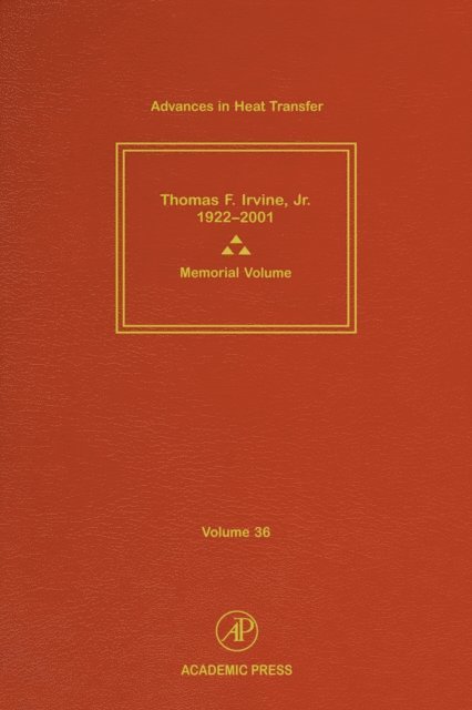 James P. Hartnett - Advances in Heat Transfer, E-bok