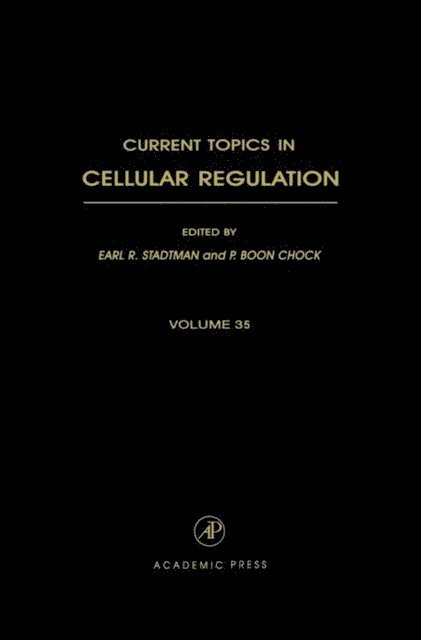Current Topics in Cellular Regulation, E-bok