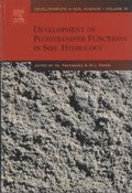 Development of Pedotransfer Functions in Soil Hydrology