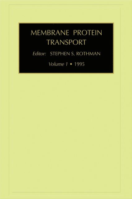 S.S. Rothman - Membrane Protein Transport, E-bok