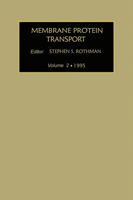 S.S. Rothman - Membrane Protein Transport, E-bok