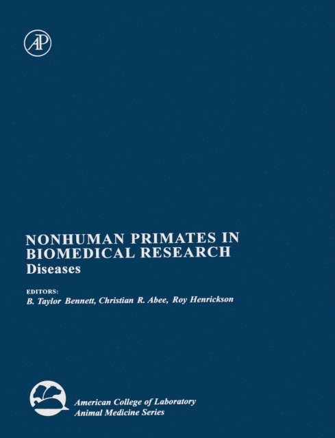 Nonhuman Primates in Biomedical Research, E-bok