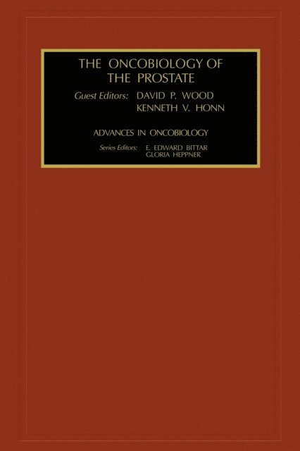K.V. Honn, D.P. Wood - Oncobiology of the Prostate, E-bok. Tillgänglighet: Lägg i varukorg