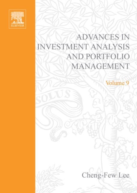 Cheng-Few Lee - Advances in Investment Analysis and Portfolio Management, E-bok