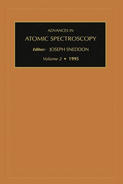 J. Sneddon - Advances in Atomic Spectroscopy, E-bok