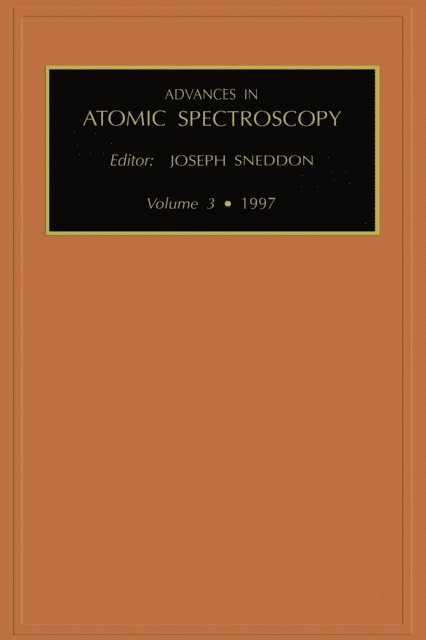 J. Sneddon - Advances in Atomic Spectroscopy, E-bok