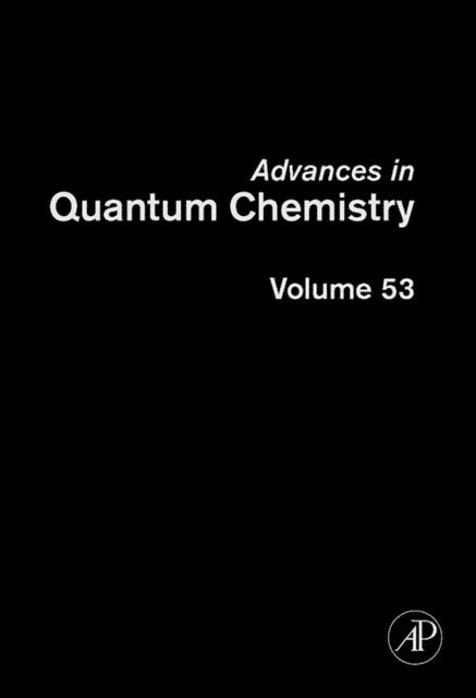 Advances in Quantum Chemistry, E-bok