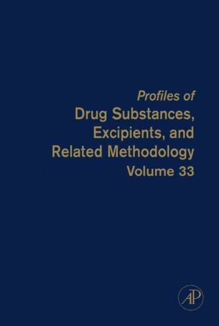 Harry G. Brittain - Profiles of Drug Substances, Excipients and Related Methodology, E-bok