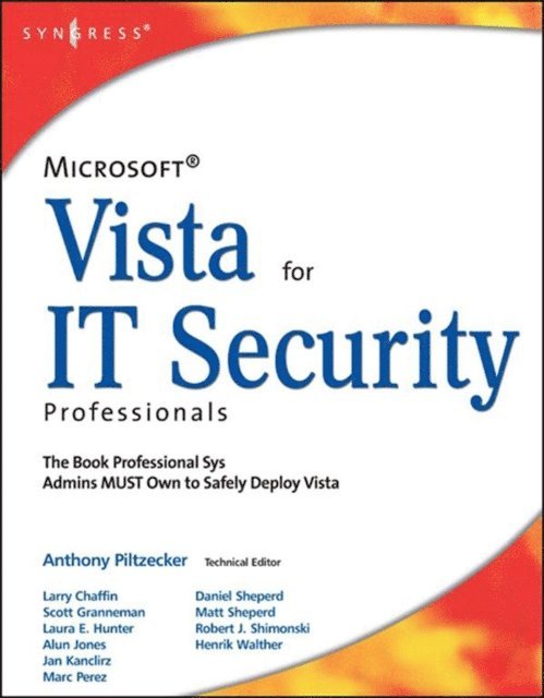 Anthony Piltzecker - Microsoft Vista for IT Security Professionals, E-bok