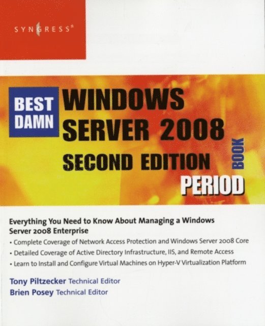 Anthony Piltzecker - Best Damn Windows Server 2008 Book Period, E-bok