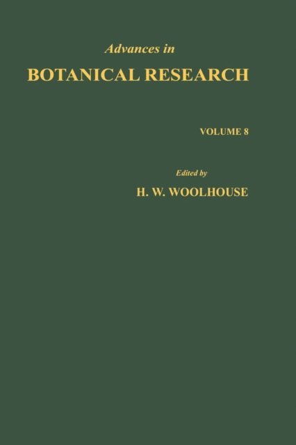Advances in Botanical Research, E-bok