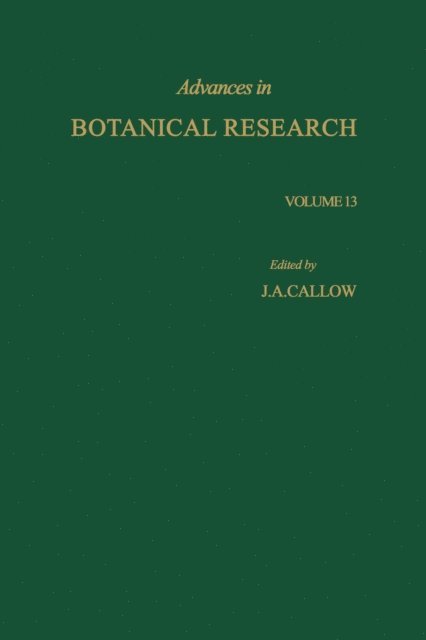 Advances in Botanical Research, E-bok