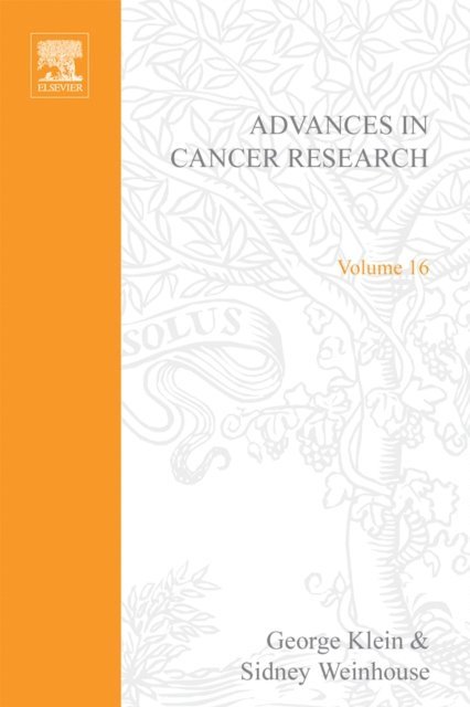 Advances in Cancer Research, E-bok