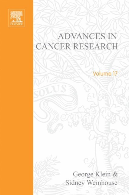 Advances in Cancer Research, E-bok