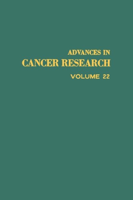Advances in Cancer Research, E-bok