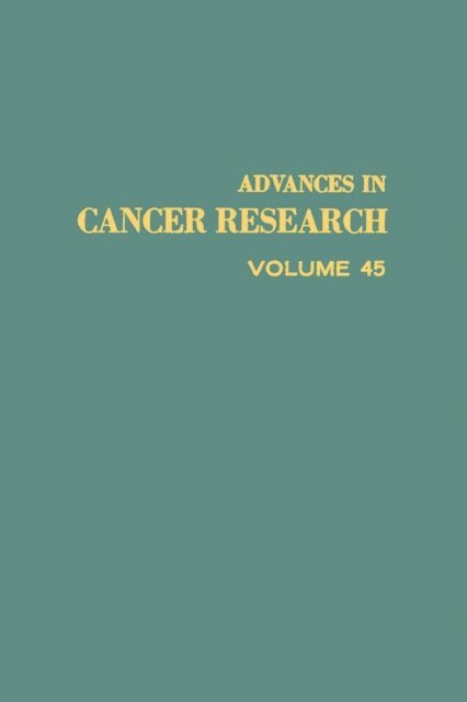 Advances in Cancer Research, E-bok