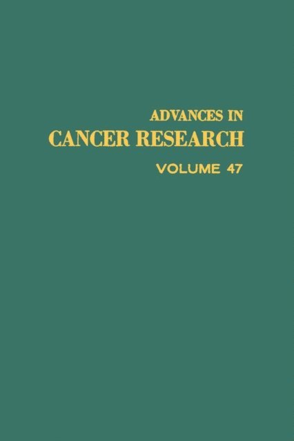 Advances in Cancer Research, E-bok