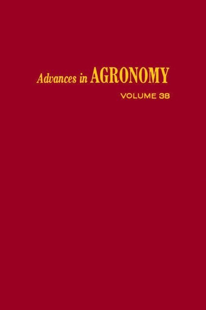 Advances in Agronomy, E-bok