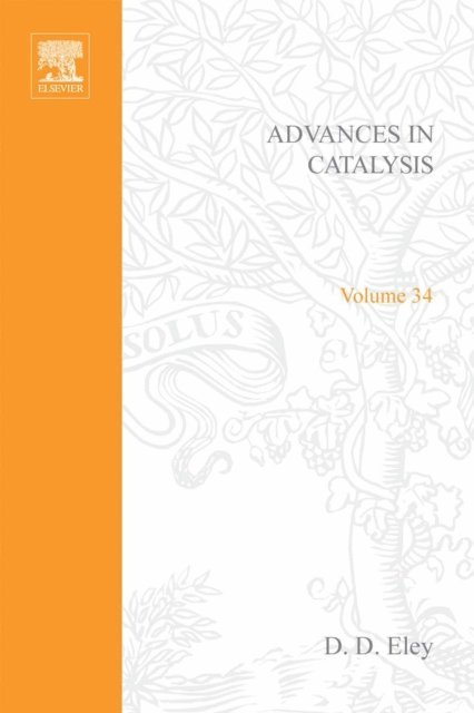 Advances in Catalysis, E-bok