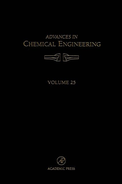 George Stephanopoulos, John H. Seinfeld - Advances in Chemical Engineering, E-bok
