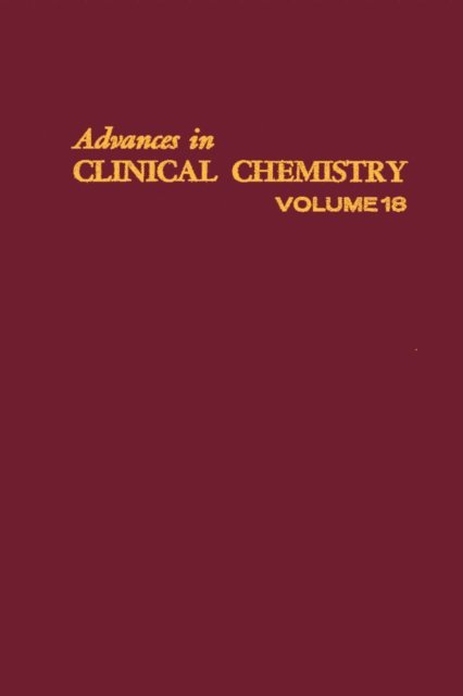 Advances in Clinical Chemistry, E-bok