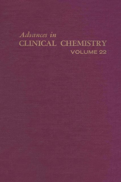 Advances in Clinical Chemistry, E-bok