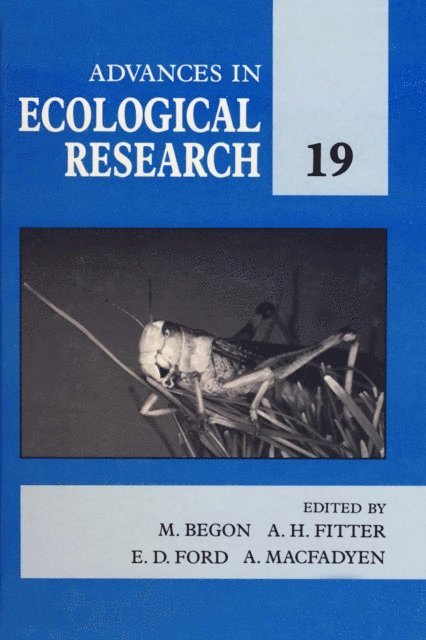 Advances in Ecological Research, E-bok