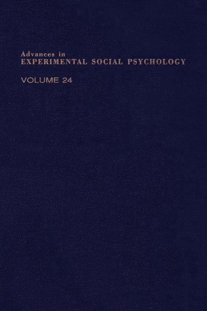 Advances in Experimental Social Psychology, E-bok