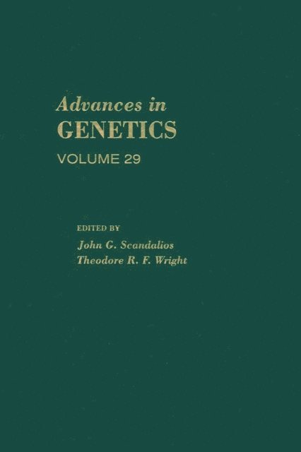 Advances in Genetics, E-bok