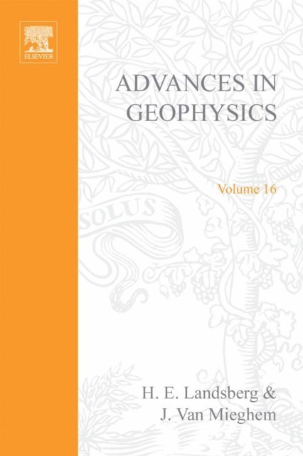 Advances in Geophysics, E-bok