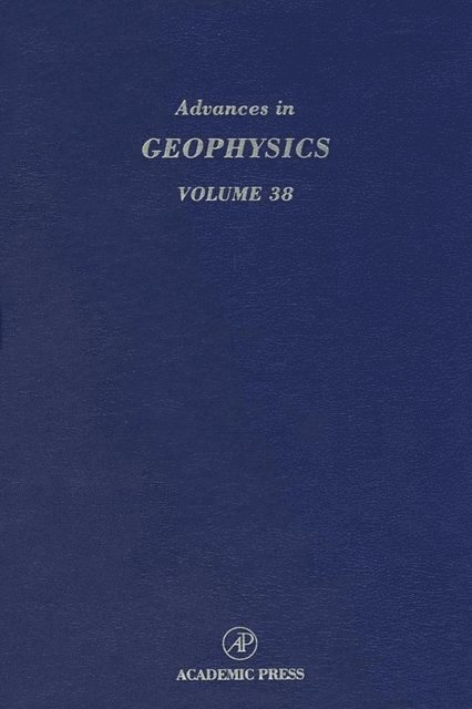 Advances in Geophysics, E-bok