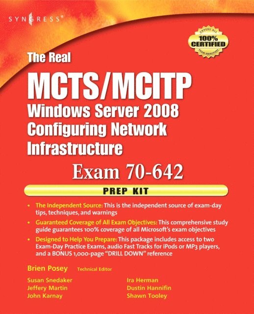 Brien Posey - Real MCTS/MCITP Exam 70-642 Prep Kit, E-bok