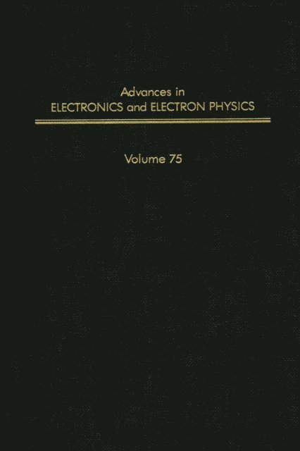 Advances in Electronics and Electron Physics, E-bok