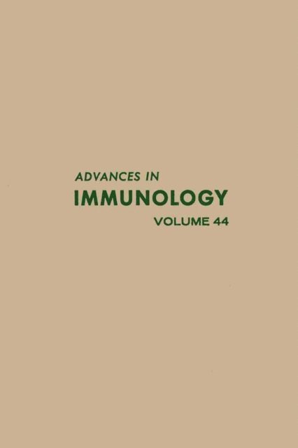 Advances in Immunology, E-bok
