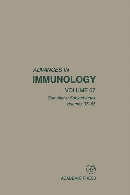Advances in Immunology, E-bok