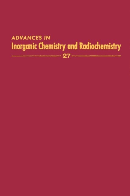 Advances in Inorganic Chemistry, E-bok