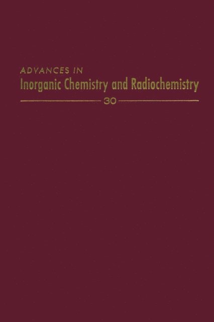 Advances in Inorganic Chemistry, E-bok