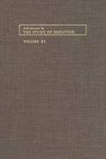 Advances in the Study of Behavior