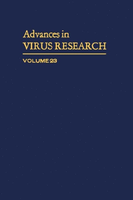 Advances in Virus Research, E-bok