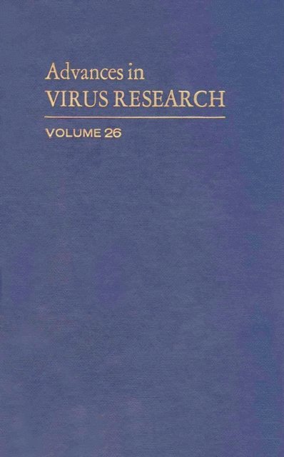 Advances in Virus Research, E-bok