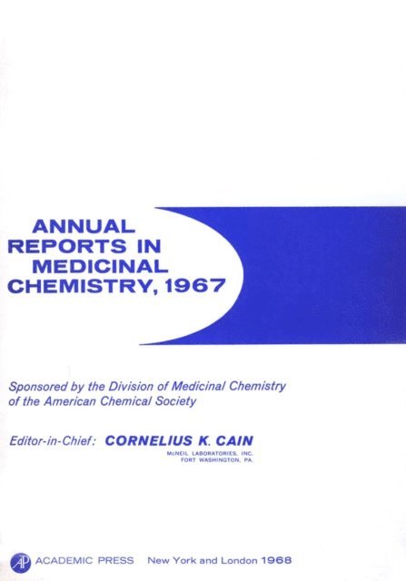 Annual Reports in Medicinal Chemistry, E-bok