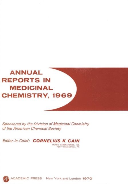 Annual Reports in Medicinal Chemistry, E-bok