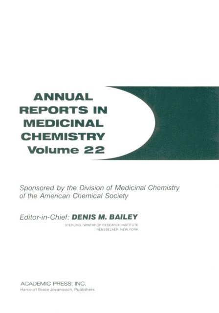 Annual Reports in Medicinal Chemistry, E-bok