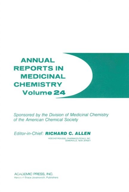 Annual Reports in Medicinal Chemistry, E-bok