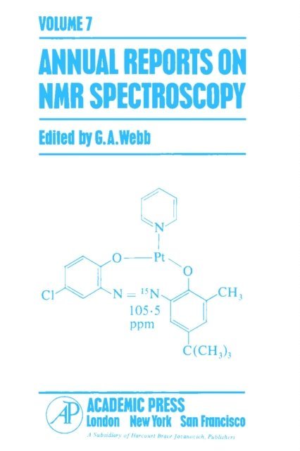 Annual Reports on NMR Spectroscopy, E-bok
