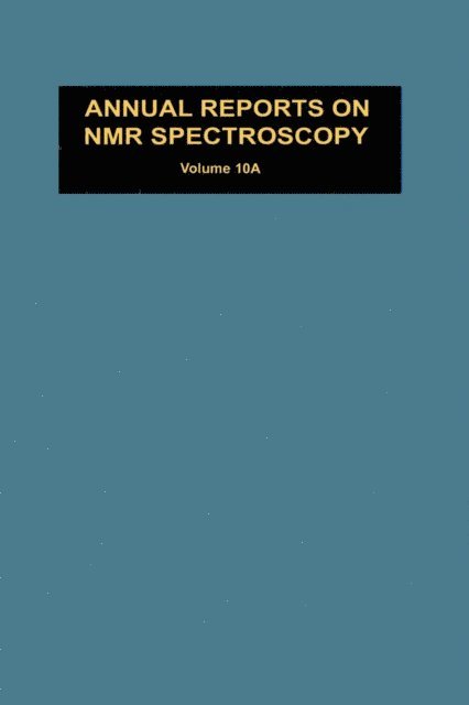 Annual Reports on NMR Spectroscopy, E-bok