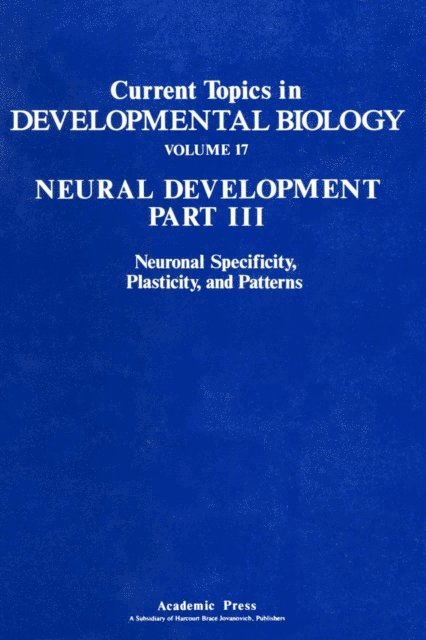 Current Topics in Developmental Biology, E-bok