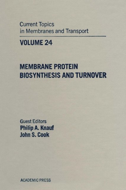 Current Topics in Membranes and Transport, E-bok