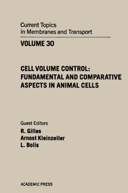 Current Topics in Membranes and Transport, E-bok